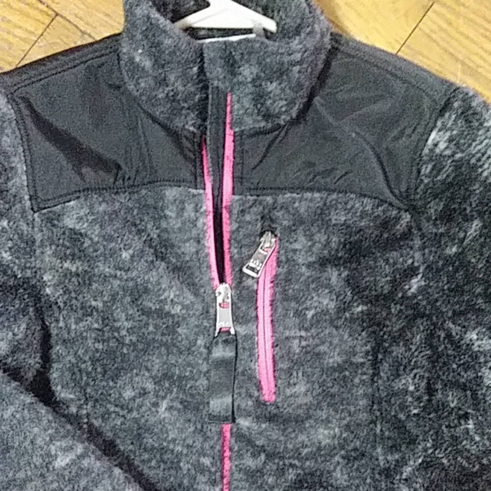 DKNY Sport Fleece Jacket Girl's Size 12-14 medium